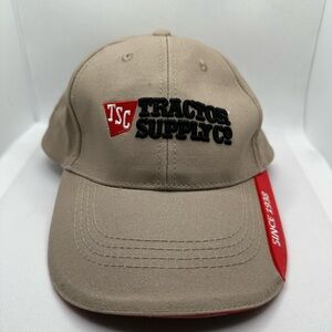 Tractor Supply Co Tan Slide Adjustable Baseball Cap